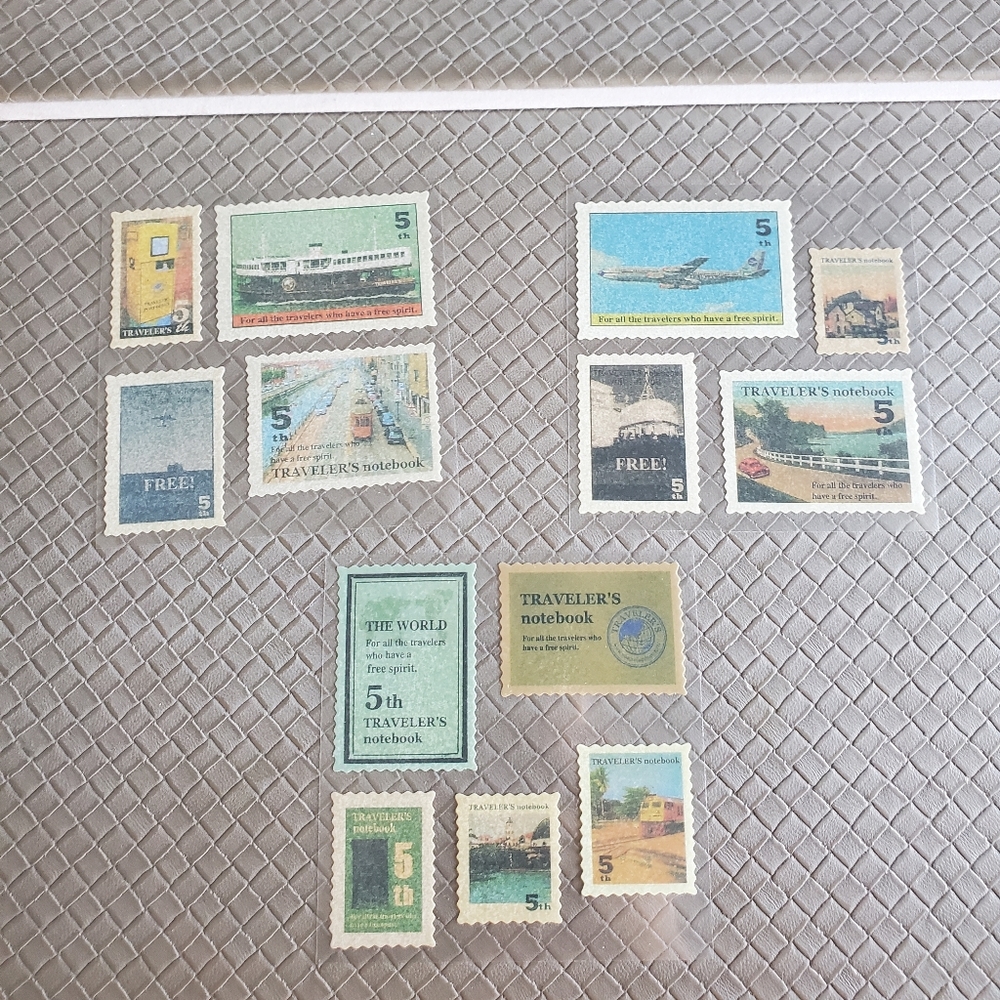Stickers, a bundle of 3 sheets